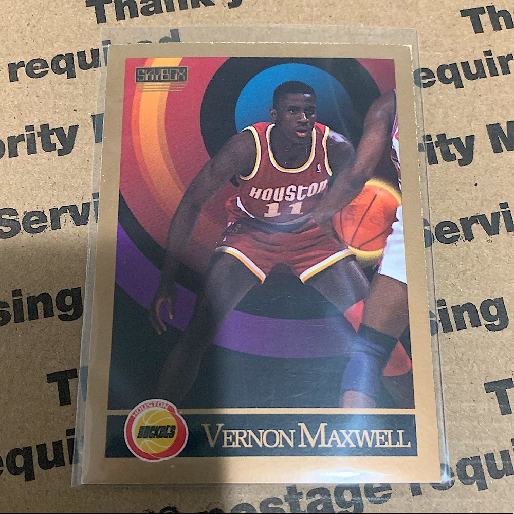 Vernon Maxwell ‘90 SkyBox Card